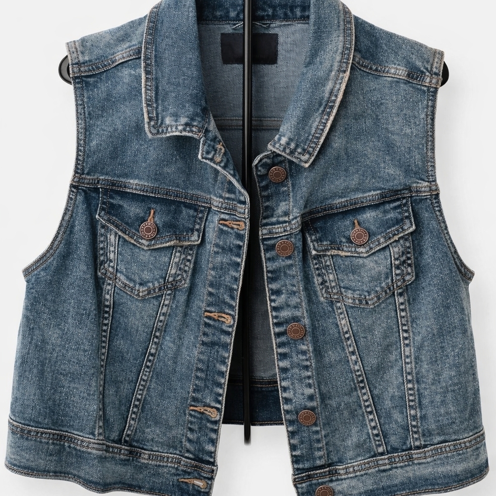 Torrid Blue Denim Vest